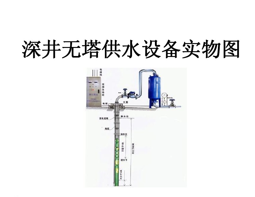 迁西县井泵无塔式供水设备